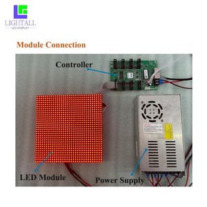 Hot popolare modulo LED di alta qualità HD LED Display Board P5 P6 P8 P10 LED Matrix Full Color RGB SMD LED Module Display - Product Image 4