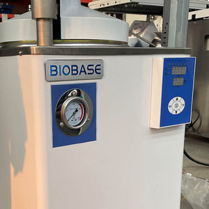 BIOBASE Vertikaler Autoklav 100L Klasse B Programm 2(105-126 ° C) Steril isierbarer Hochtemperatur-Handrad-Tür autoklav - Product Image 3
