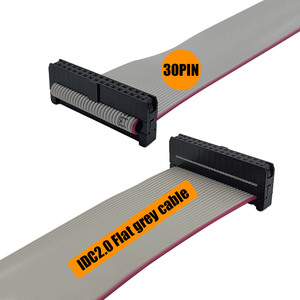 ซ็อกเก็ตสองส่วน2.0มม. ช่องเสียบ IDC สีทอง/นิกเกิล IDC แบบ30Pin - Product Image 2