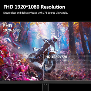 Monitor LCD LED HD de 22 pulgadas con panel antideslumbrante y entrada USB Nuevo escritorio pequeño para pantalla de estación de trabajo de oficina - Product Image 4