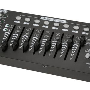 U'King Mini Operator Console Controller luce a 192 canali Controller DMX 512 - Product Image 4