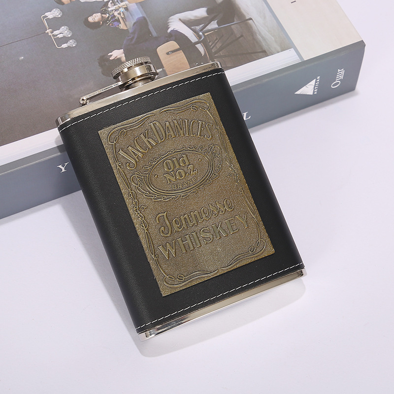 8 oz - 230 ml - nouveau Jack - emballage neutre - noir