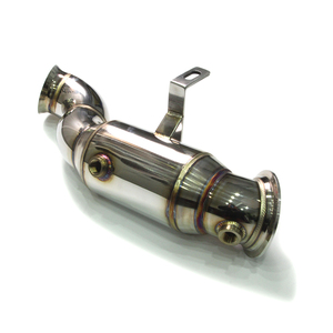 High Flow Cat-Back Exhaust Downpipe <strong>Header</strong> for Mercedes Benz E-Class 2017-2023 W213 E320/E43 3.0T Stainless Steel Packaged Box - Product Image 3