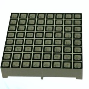 RGB led a matrice 8x8 foro quadrato display a matrice di punti ha condotto il modulo