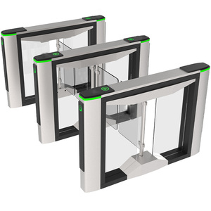 Torniquete Rfid antipánico, escáner de huellas dactilares, puerta RFID, seguridad, código Qr, barrera oscilante, torniquete de puerta de velocidad - Product Image 4