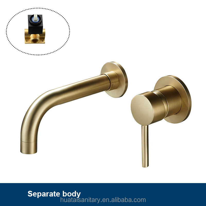 Brush gold (split structure)