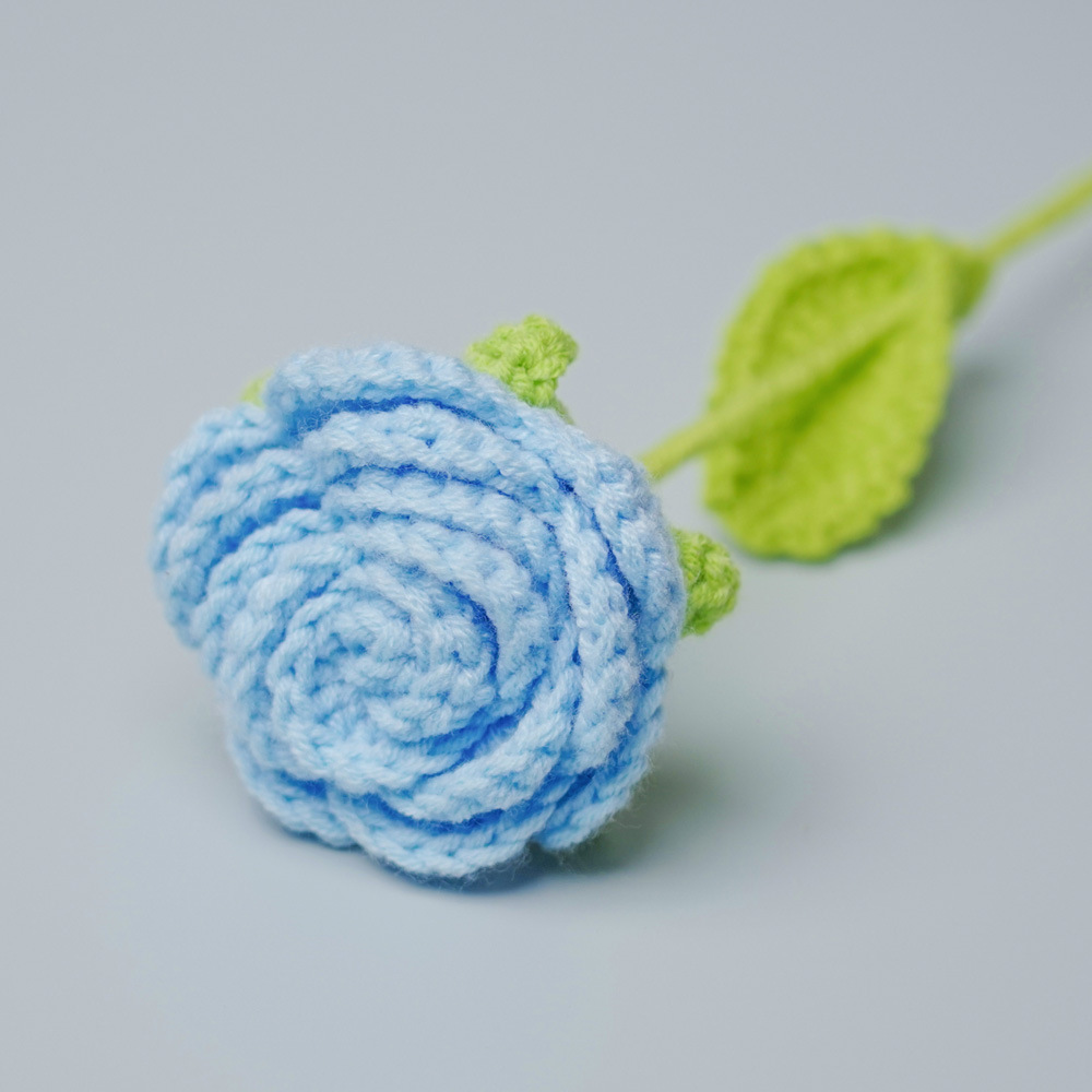 rosas azul claro