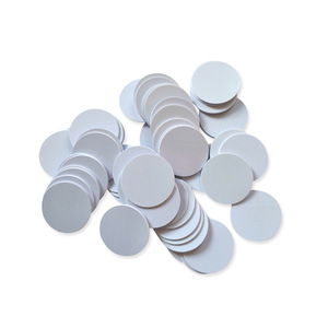 Telefon umschreib bare 13,56 MHz CUID Chip Blank Dot RFID-Münz aufkleber karten für die Zugangs kontrolle - Product Image 2