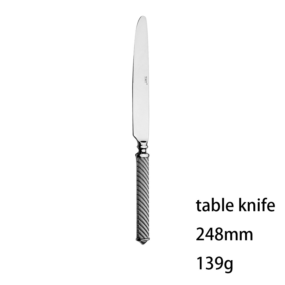 Couteau de table en argent