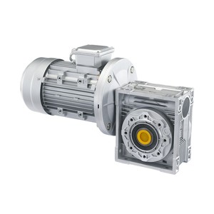 NMRV63型号1.1kw一级减速RV系列蜗轮箱式减速器带电机