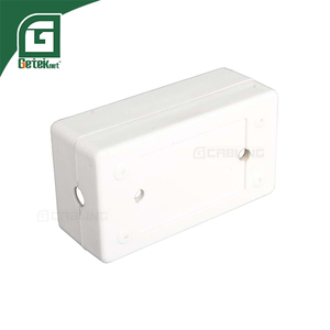 Caja de conexión UTP/FTP de montaje en superficie GETEKnet Cat5e Junction AP Network Box para aplicaciones de telecomunicaciones sin blindaje