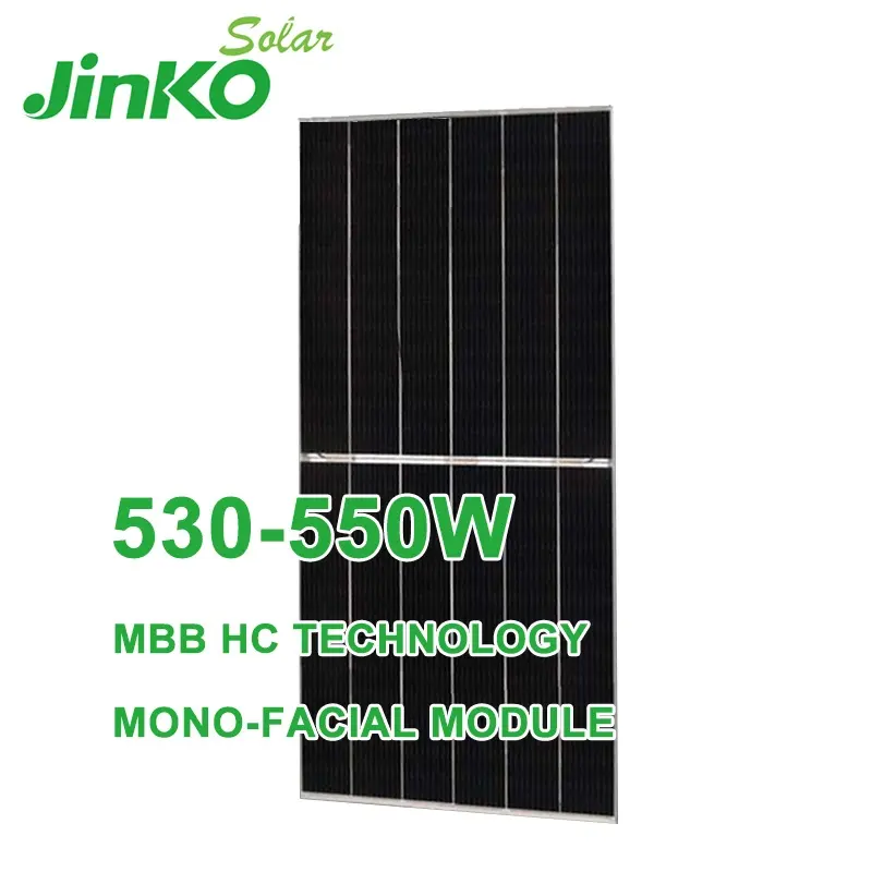 Jinko Tiger Pro 54HC Module Facial Mono 395-415 Watt Cadre Noir Cellule de Panneaux Solaires