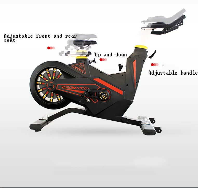 Ev vücut Fit spor Master spor ekipmanı dinamik egzersiz kapalı bisiklet egzersiz bisikleti iplik bisiklet