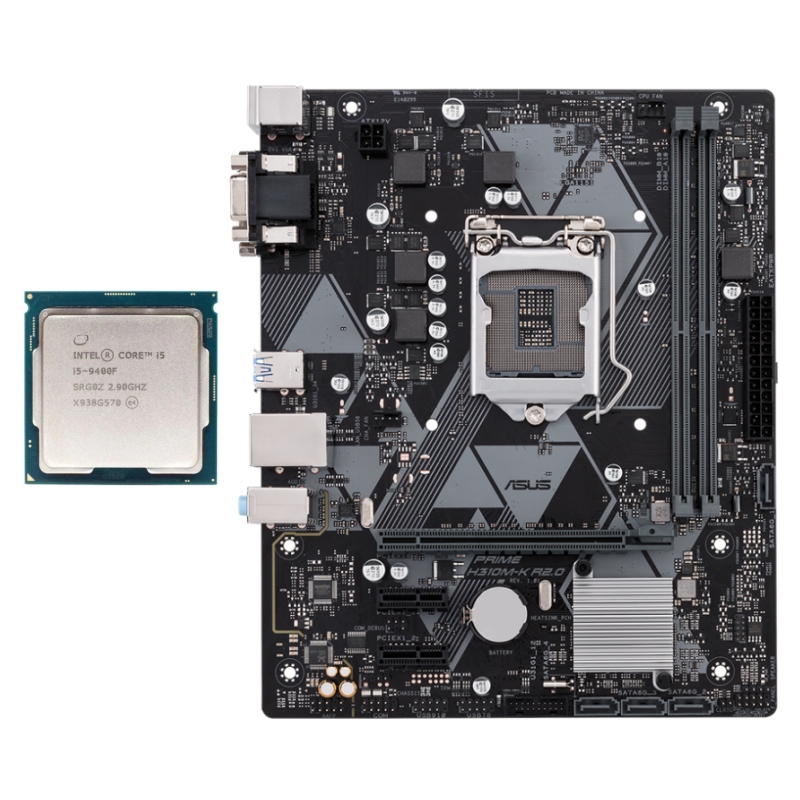 ASUS H310M-K/F R2.0 Motherboard+Core I5-9400F