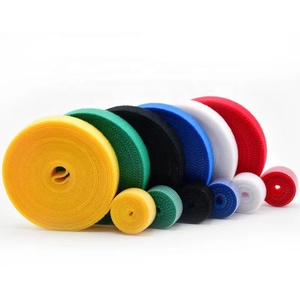 30mm Width <strong>Double</strong> <strong>Side</strong> Heavy Duty Reusable Self-Gripping Back to Back Nylon <strong>Hook</strong> and <strong>Loop</strong> Fastener Tape - Product Image 1
