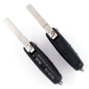 202AD 2B Remote Car <strong>Key</strong> Shell for <strong>VW</strong> Volkswagen Models Compatible Bora Golf 4/5/6 Polo Bora Touran 2-Button Blank Folding <strong>Key</strong> - Product Image 4