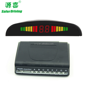 Bsd汽车传感器防水Ce DC 12v后视镜汽车移动汽车驻车传感器系统通用12英寸前后通用摄像头 - Product Image 3