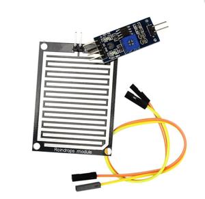 Taidacent 3.3-5V Raindrops Weather Humidity Module Capacitive <strong>Rain</strong> Drop Detection <strong>Sensor</strong> - Product Image 4