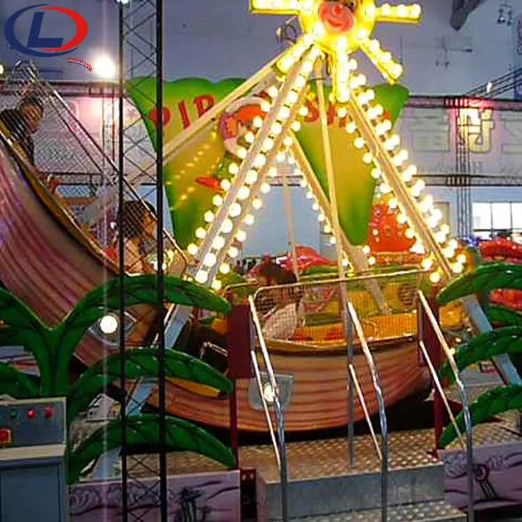 Günstige Mall Center Funfair Attraktion Schaukel Kleine Mini Wikinger Boot Piraten schiff Kinder Vergnügung spark Fahrten zum Verkauf