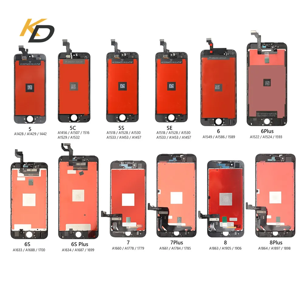 Lcd Display For Iphone 5 5C 5S Se 5Se Full Set Screen Touch Digitizer Complete Assembly Replacement