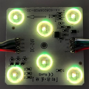 Dream Color Running SPI Bearbeitbare RGBIC Programmier bare 24V adressierbare IC GS8206 RGB LED-Modul für Werbung Beleuchtungs box
