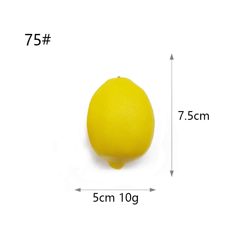 7,5 cm jaune