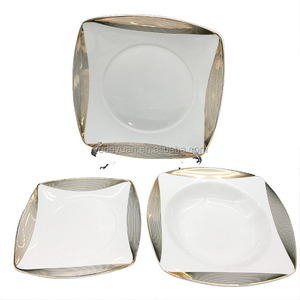 66件方形豪华定制瓷器设计欧洲餐具套装 - Product Image 5