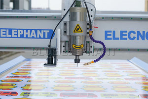 Blue Elephant 1300*2500*200mm Camera Ccd <strong>Cnc</strong> <strong>Router</strong> with Mach 3 Wireless <strong>Handle</strong> <strong>Control</strong> for Pu Board, Acrylic Board and Sheet - Product Image 2
