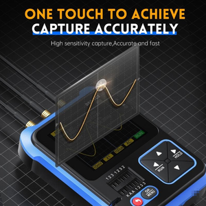 FYX Stock FNIRSI رقمي متعدد المتر اختبار الترانزستور وظيفة مولد إشارة 3 في 1 اختبار إلكتروني متعدد الوظائف - Product Image 6