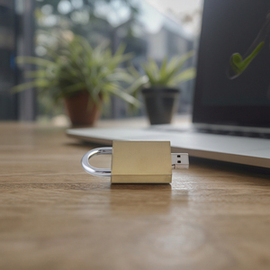 定制印刷徽标32gb USB 2.0闪存驱动器金属内存锁，适用于移动和商务电脑使用新型礼品 - Product Image 4