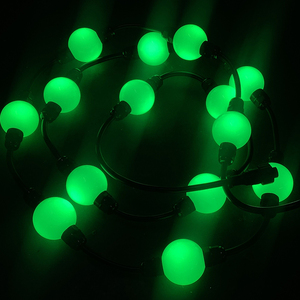 Изменение цвета RGB 3D шариковая гирлянда занавес световой адрес DMX RGB светодиодный шар - Product Image 5