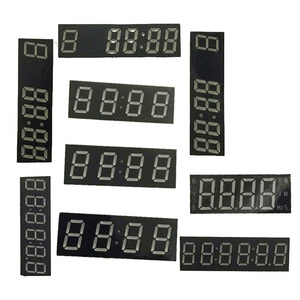 Großhandel multifunktionale benutzerdefinierte doppelfarbige Led 7-Segment-Uhr-Zeit-Anzeige