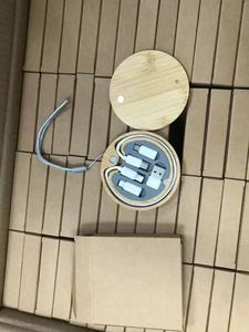 工厂多USB适配器套件竹储物盒，带快速充电口袋电缆套件转换器USB C至C型/微型适配器 - Product Image 6