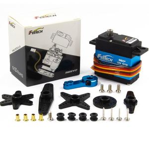 FEETECH FT6335M цифровой водонепроницаемый 35 кг Крутящий момент сервопривод 0-360 градусов вращение стальная шестерня Роботизированный Радиоуправляемый автомобиль гусеничный DIY высокобезопасная игрушка - Product Image 6