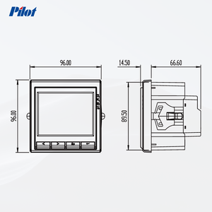 Güç ölçer uygulamaları için RMS ile Pilot PMAC770E-V3 DR çok fonksiyonlu üç fazlı güç kalitesi analizörü - Product Image 6