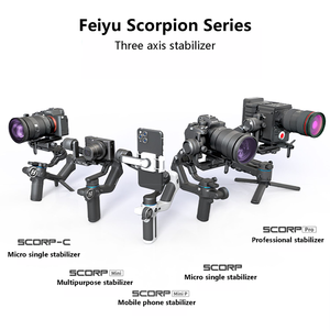 FeiyuTech resmi SCORP Mini P 3-Axis Gimbal sabitleyici eylem kamera Smartphone için aynasız kamera - Product Image 4