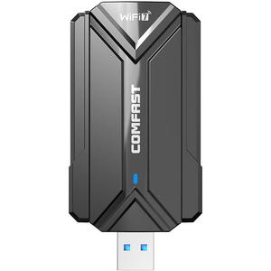 COMFAST三频USB3.0 RTL8912AU 802.11be WiFi7加密狗网卡USB WiFi棒无线适配器WiFi7适配器 - Product Image 4