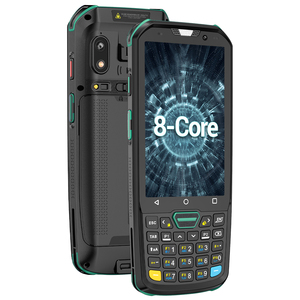 FYJ F9824 4 Inch <strong>Keyboard</strong> Android 13 Pda Warehouse Industrial 1D 2D Barcode Pda Scanner Warehouse Logistics Android Rugged Pda - Product Image 1