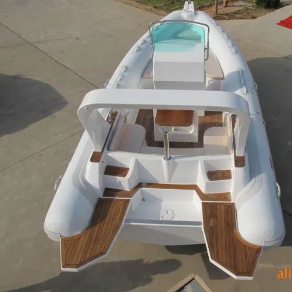 Beileji aufblasbares RIB Fiberglas Schlauchboot für Außenbordmotor