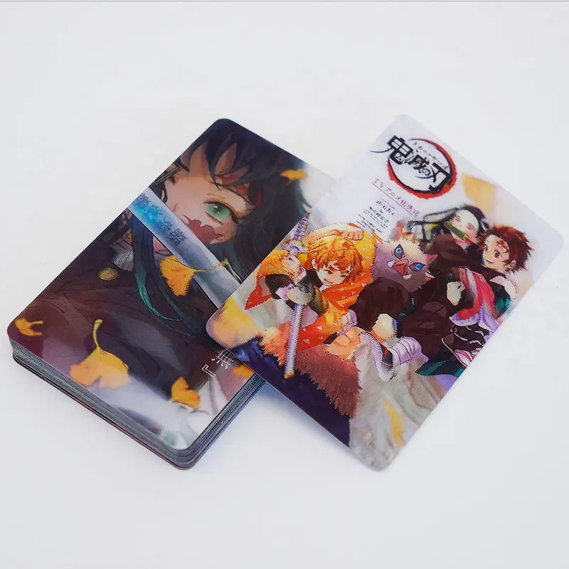 OEM ODM 3D Lenticular Card Changing Image Education Card For Kid Table Game