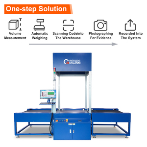Gosunm-Máquina automática de carga y descarga, cinta transportadora de acero inoxidable, sistema de clasificación DWS con clasificador
