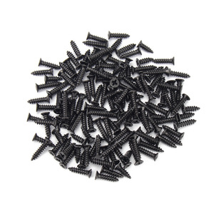 Black KA Phillips Flat Head Steel Self-Tapping <strong>Screws</strong> <strong>M1</strong> M2 M2.3 M3 Black Oxide Finish Metric Measurement for Electronic Small - Product Image 5