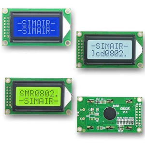 Modulo Display Lcd 0802 con Display LCD con carattere da 1.6 pollici modulo Display LCD con retroilluminazione a LED 8x2 - Product Image 1