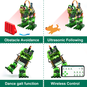 Arduino için Keyestudio kurbağa Robot grafik programlama robotik başlangıç kiti