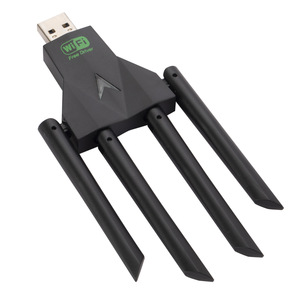 Tarjeta de red inalámbrica 5G Gigabit controlador de banda dual computadora gratuita receptor WiFi USB tarjeta de red inalámbrica de 1300Mbps - Product Image 4