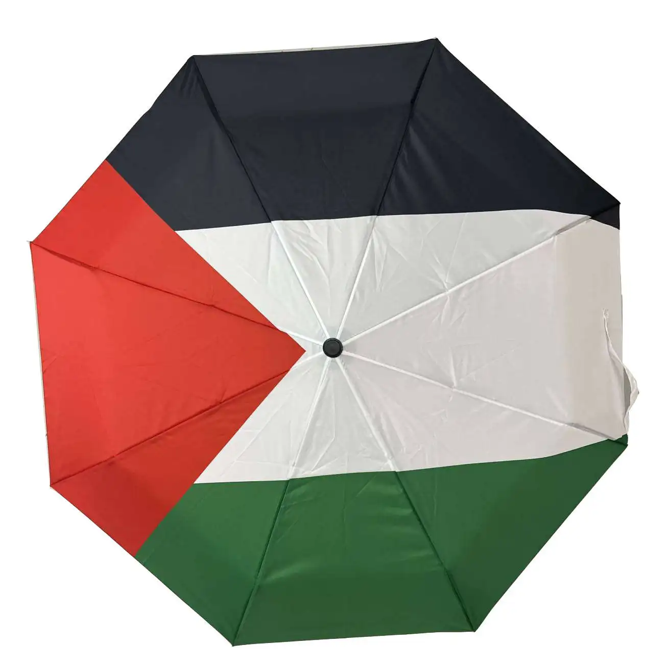 Parapluie pliant automatique promotionnel d'été de bonne qualité Parapluie pare-soleil Parapluie Palestine