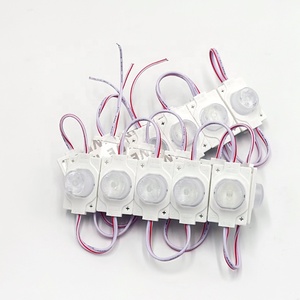 แผงวงจรไฟ LED แบบขอบ12V แผงวงจรไฟด้านข้างเป็นแผงวงจร SMD โมดูล3LED 1.5W 3030 LED ขนาด48X29 ABS PCB - Product Image 1