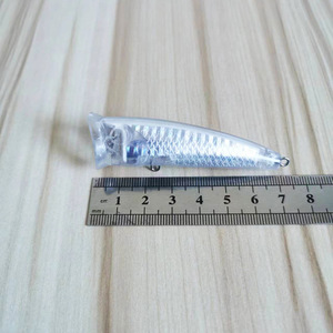 Top Right R-8405 70Mm 9.4G Popper Thu Hút Ba Chiều Bên Trong Không Sơn Thu Hút Cơ Thể Nội Bộ Laser Trống Mồi Cứng Nhân Tạo Mồi - Product Image 6