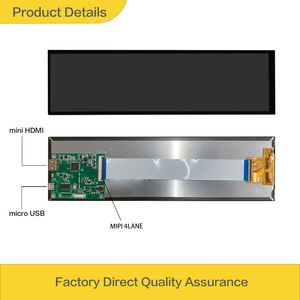 480x1920 Panel LCD de largo GPU Módulo de pantalla de temperatura IPS Computadora Pantalla ancha LCD de 8,8 pulgadas Barra estirada Hardware Pantalla de monitoreo de PC