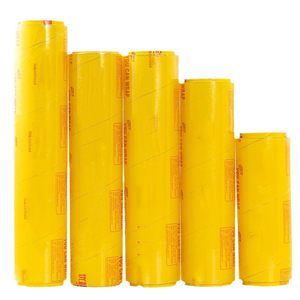 ฟิล์มพีวีซีม้วนจัมโบ้สำหรับห่อพลาสติกฟิล์มติดแบบสั่งทำยี่ห้อได้ - Product Image 1